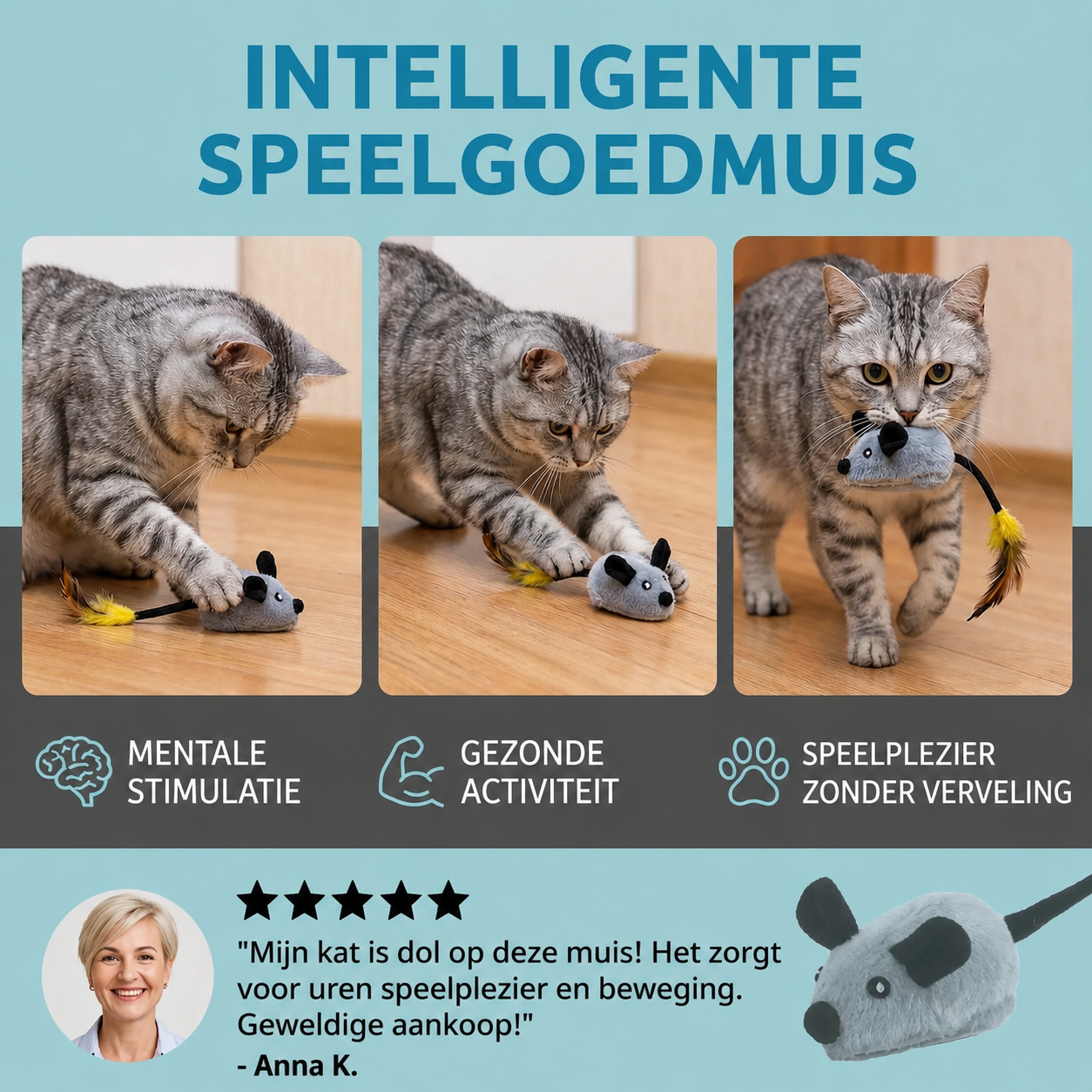 Slimme speelgoedmuis