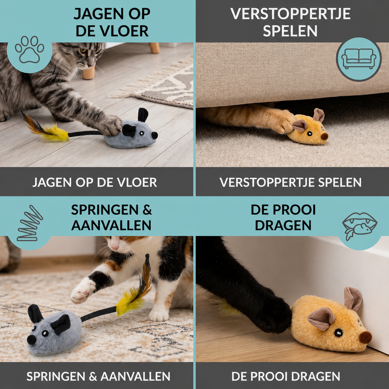 Slimme speelgoedmuis